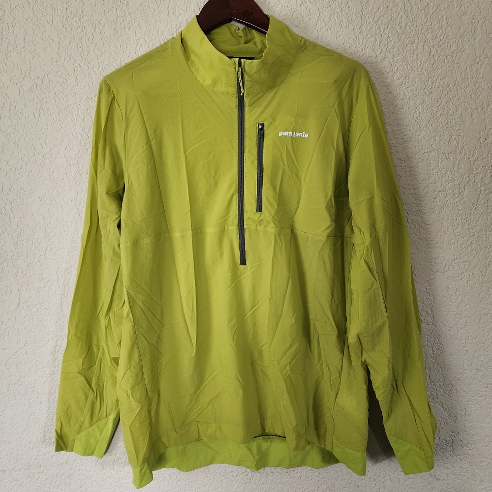 Men's Green Windbreaker Jacket